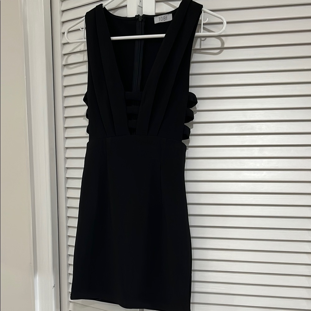 Black Bodycon Mini Dress